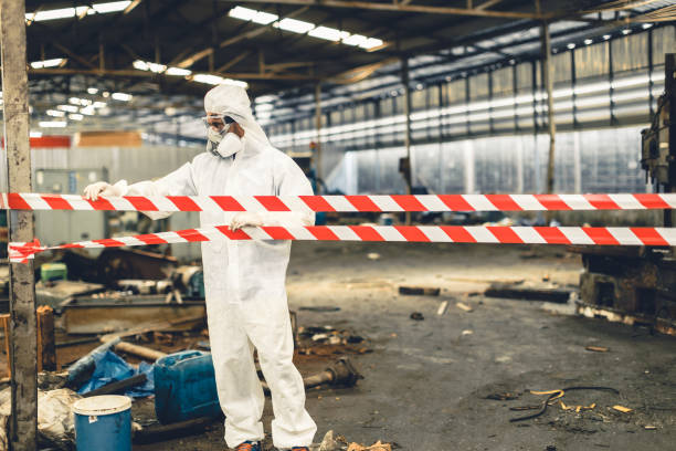 Professional Unattended Death Cleanup technician working in Mullica Hill, NJ